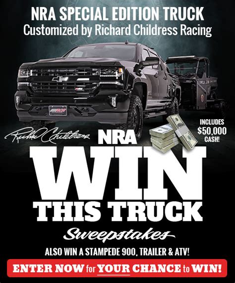 Enter for Your Chance to Win This NRA Truck.